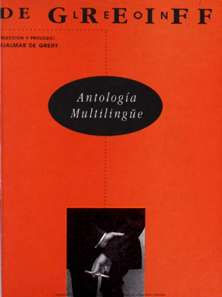 Portada del libro León de Greiff Antología Multilingüe 50 Poemas (1995)